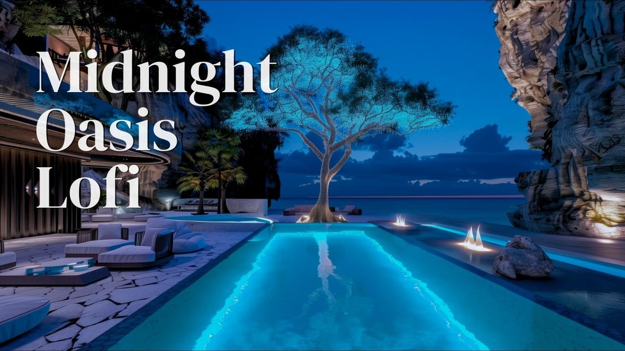 Luxury Night Oasis LoFi 🌙 Chill Beats for Study, Relax, Deep Focus | CliffsideSmooth Chillout Music