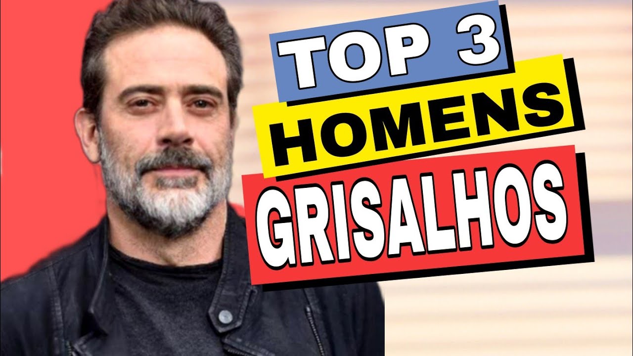 Top 3 Homens GRISALHOS e LINDOS | Homens Parem de Pintar o Cabelo e a Barba!