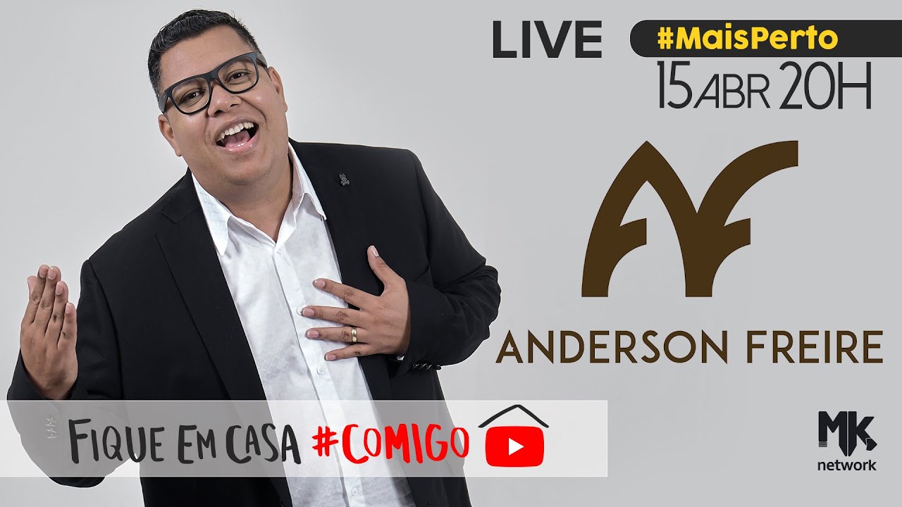 Anderson Freire - LIVE 1 #FiqueEmCasa e Cante #Comigo #MaisPerto #MKnetwork