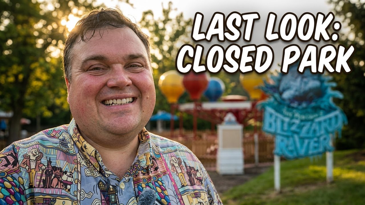 Exploring this CLOSED Six Flags America Park