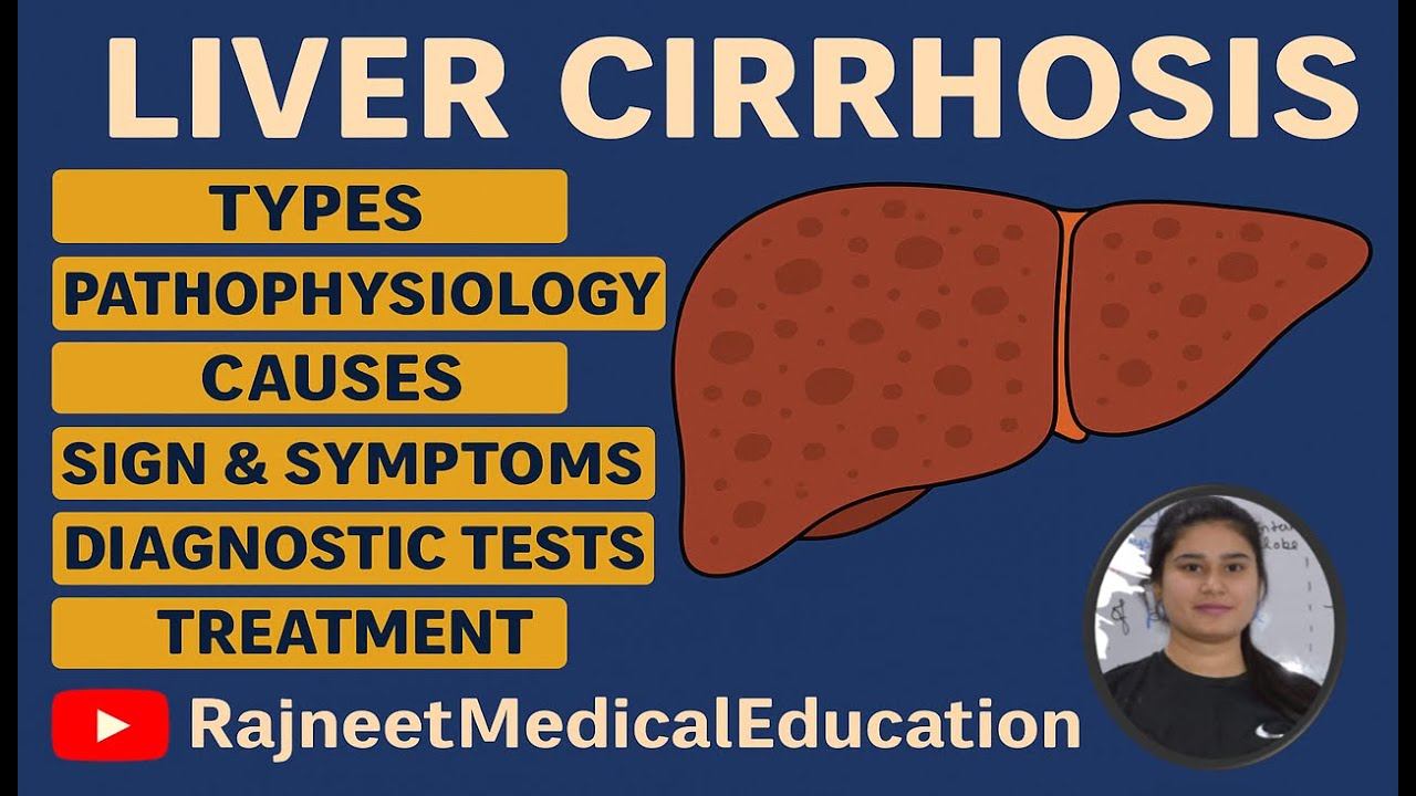 Liver Cirrhosis | Types | Pathophysiology | Causes | Sign & Symptoms | Diagnose | Treatment