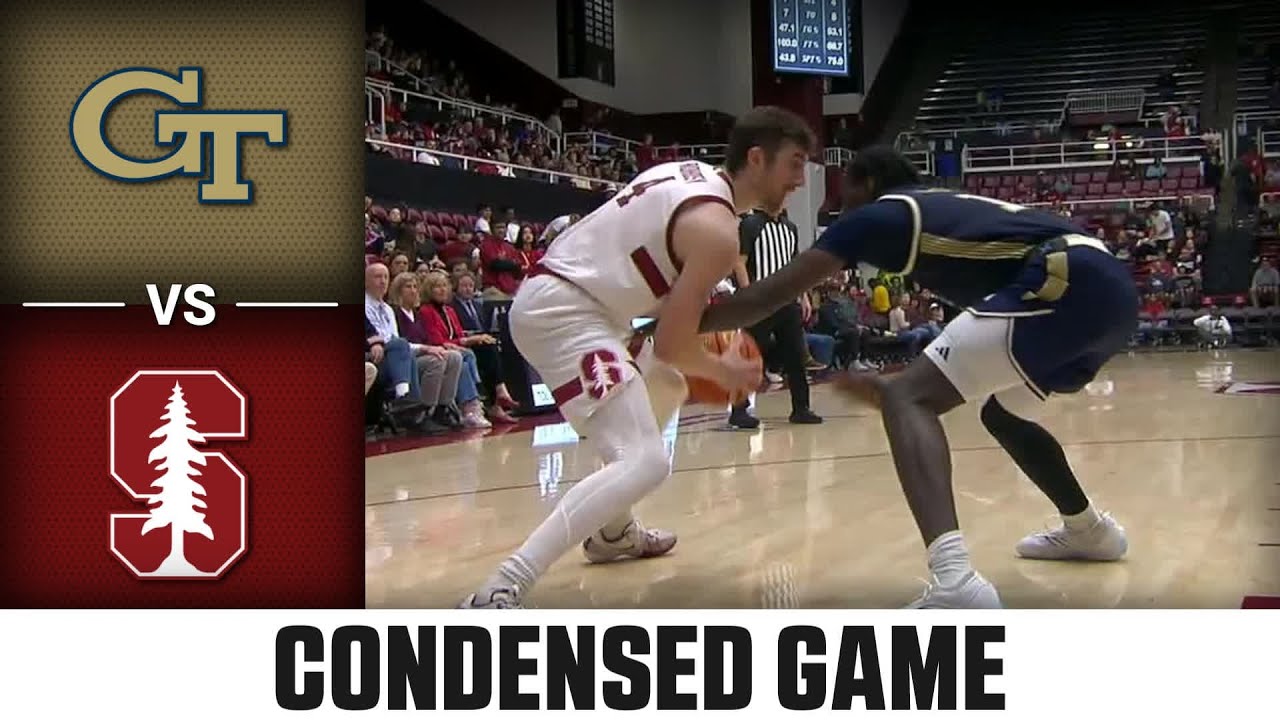 Georgia Tech vs. Stanford Condensed Game | 2025-26 ACC Men's Basketball
