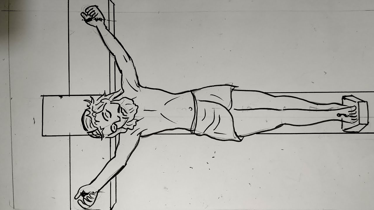 HOW TO DRAW JESUS STEP BY STEP,HOW TO DRAW LORD JESUS CHRIST EASY LINE DRAWING,