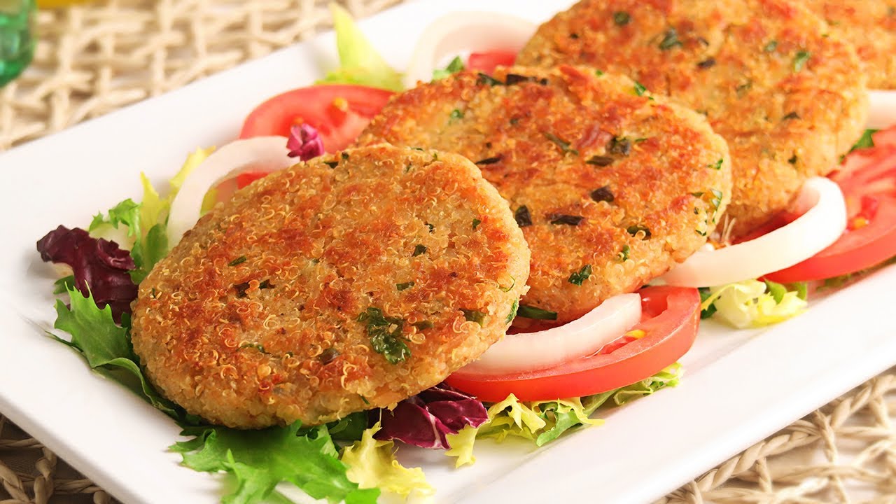 Tortitas de Quinoa y Atún | Receta muy Fácil y Rápida!