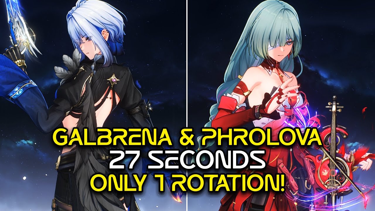 S0R1 Galbrena & Phrolova is a very good Team! - 27s vs Tower of Adversity |【Wuthering Waves 2.7】