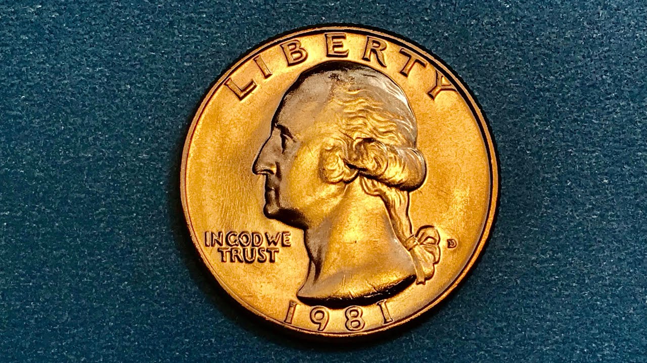 US 1981 Quarters Worth Money - United States Coins