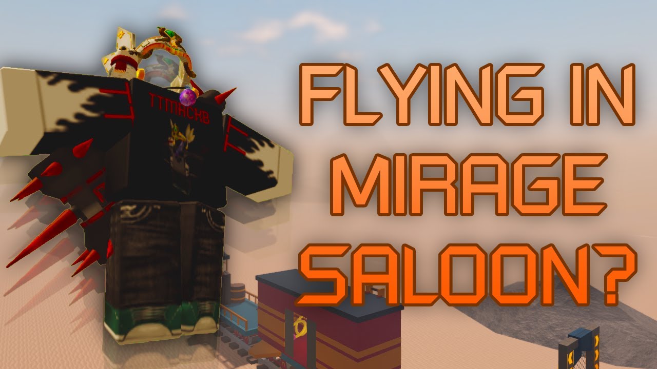 [PATCHED] The OP Mirage Saloon SAFESPOT + Train Skip! (March Highlight - Crazy) - Flood Escape 2