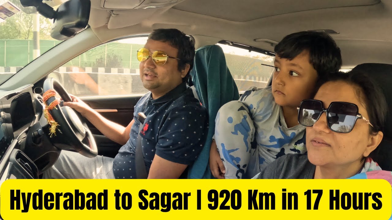 EP01 Hyderabad to Sagar Madhya Pradesh | 920 KM Road Trip in 17 Hours I Himanchal Pradesh Tour