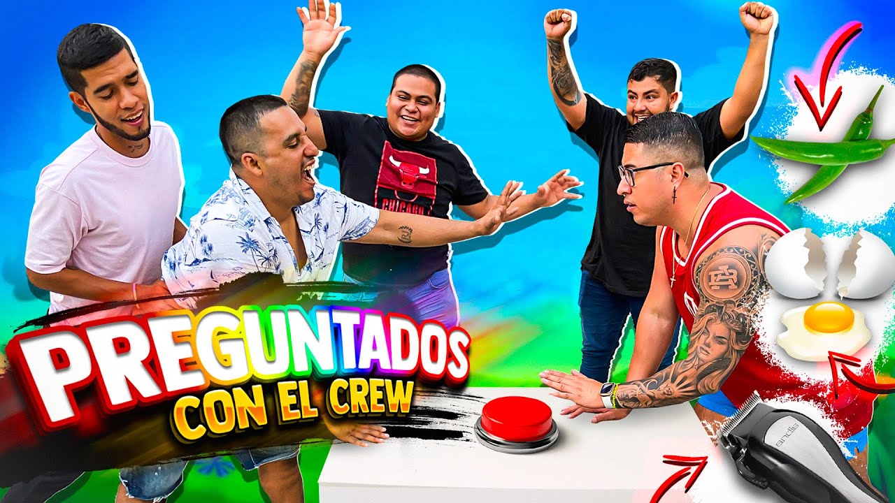 PREGUNTADOS CON EL CREW | EL QUE PIERDA SE RAPA 🧑🏻‍🦲
