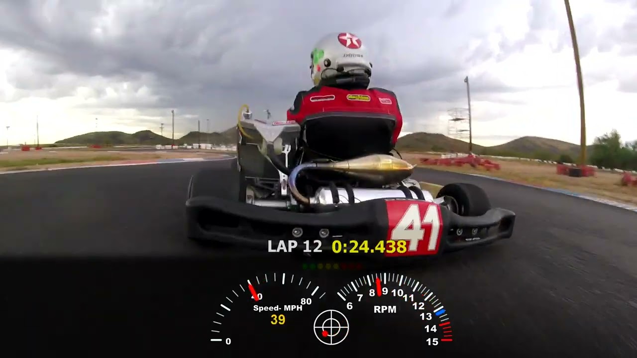 PKRA - Shifter Kart Practice - Oct 15, 2022 - CRG ROK Shifter -  Driver: Manuel Gil del Real