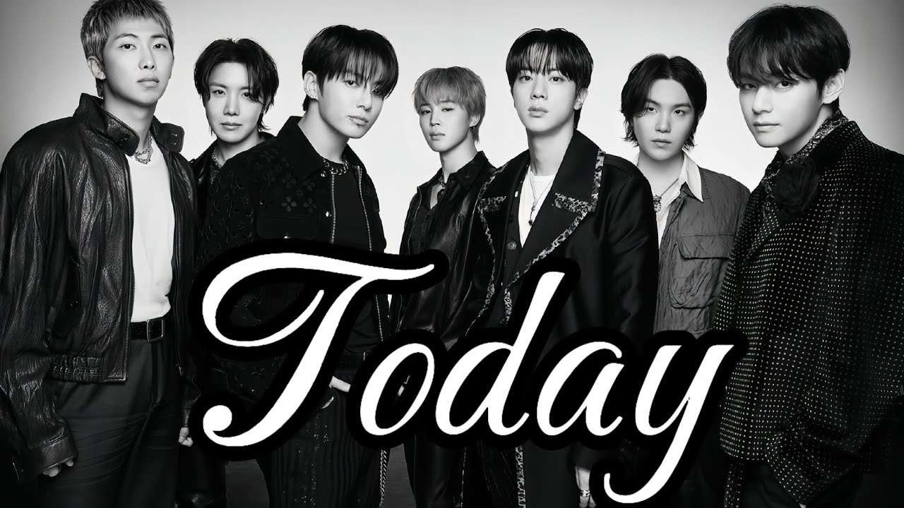 Today！We are Back！BTS