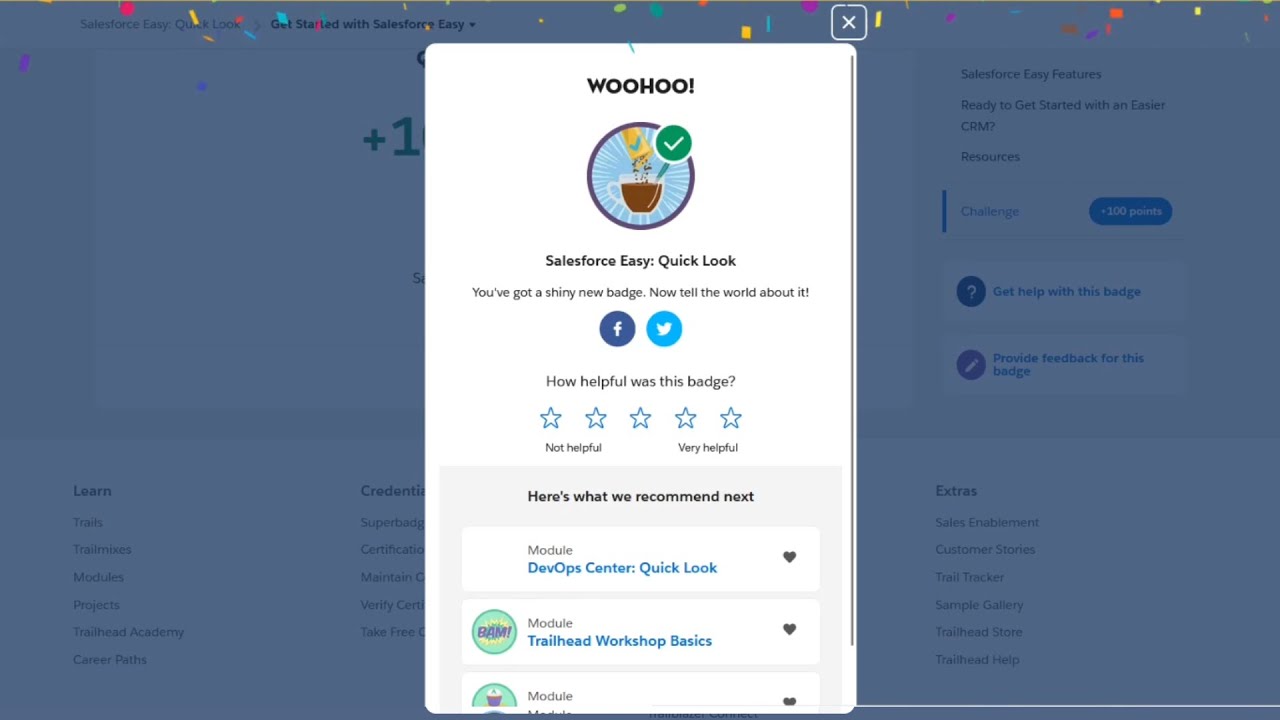Salesforce Easy: Quick Look - Salesforce Trailhead