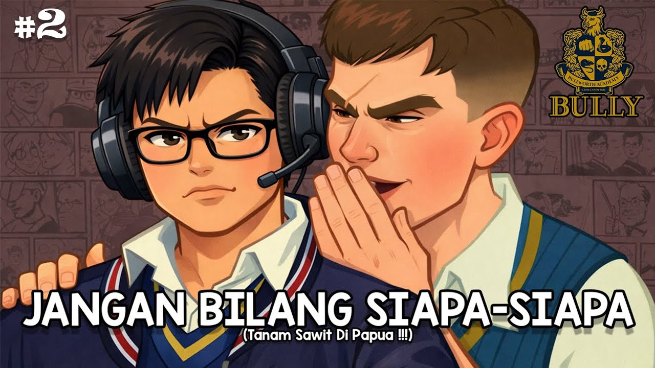 LANJUTAN! Sekolah Ini Makin Brutal 😡 | LIVE Bully PS2 Bahasa Indonesia