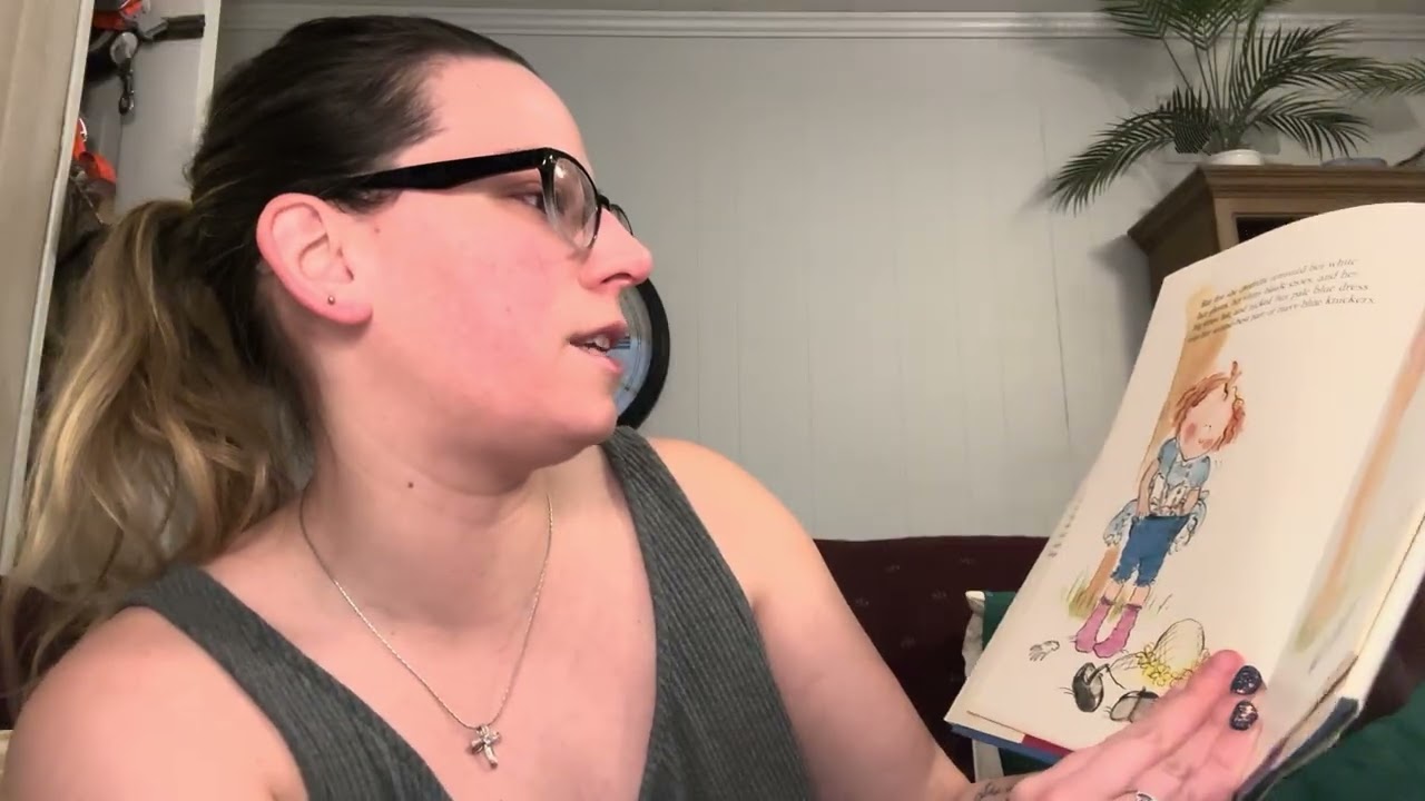 Ms. Monkey reads, “A Proper Little Lady”