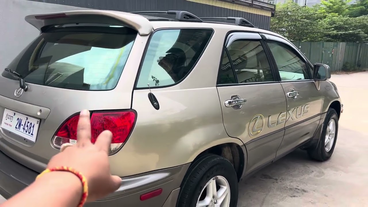 #ឡានលក់ធូរថ្លៃ LEXUS RX300ឆ្នាំ2000ប៉ុង1 #តម្លៃ9950$/ លេខតេឡេក្រាម098799655/077633788/0717503984