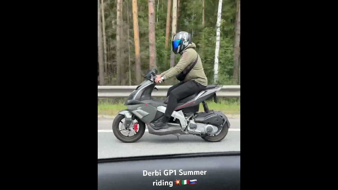 Derbi Gp1 250i. Ride on a nice summer day.
