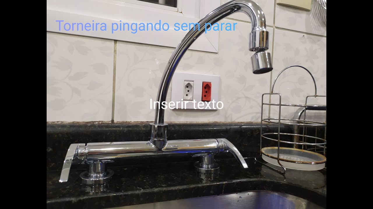 Torneira pingando sem parar, DECA com misturador