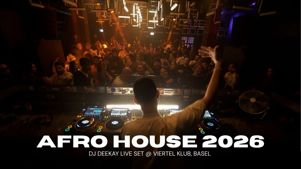 DJ Deekay Afro House Live Set 2026 @ Viertel Klub, Basel