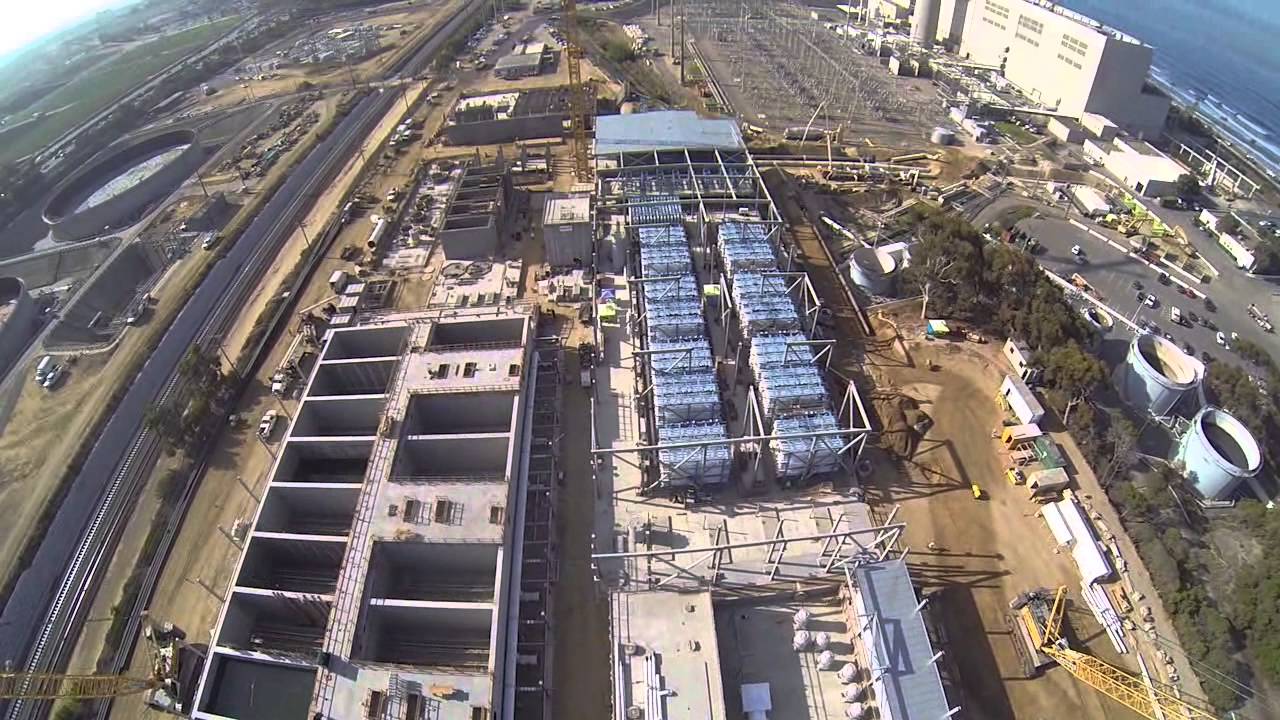 Carlsbad Desalination Plant Flyover - June 3, 2014
