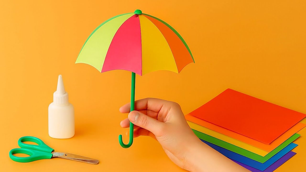 Colorful Umbrella 🌈☔