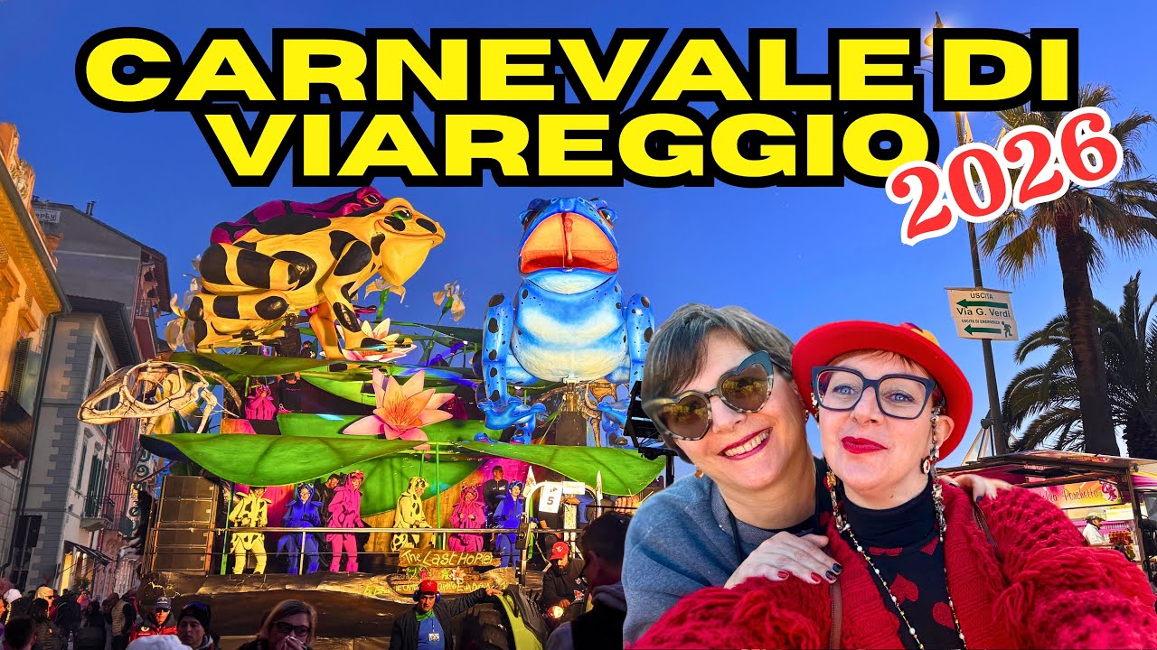 Carnevale di Viareggio 2026. #carnevalediviareggio #martedigrasso