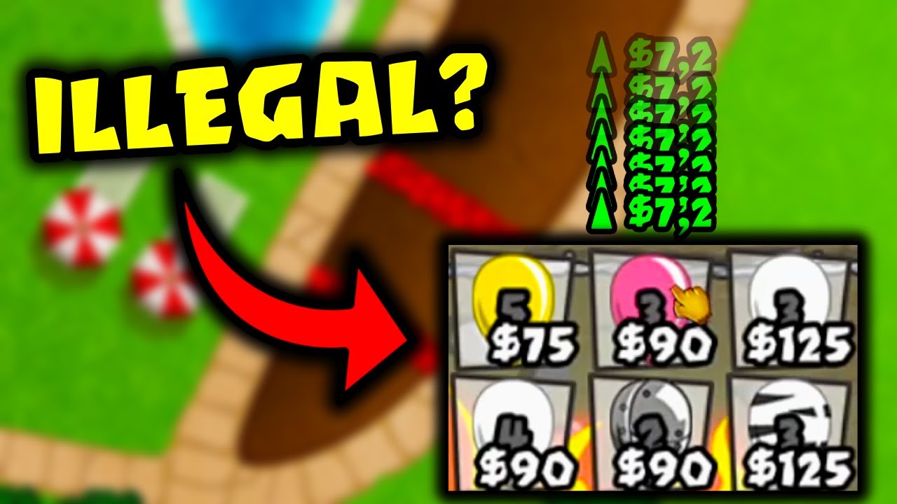 The Illegal Way To Eco In Bloons TD Battles... (GLITCH)