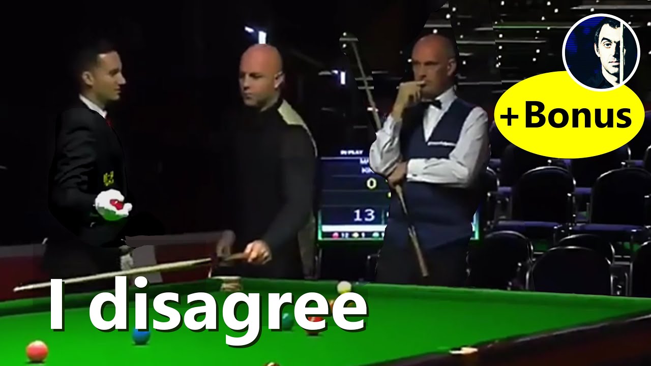 Snooker Incident in Germany & Controversial Free Ball