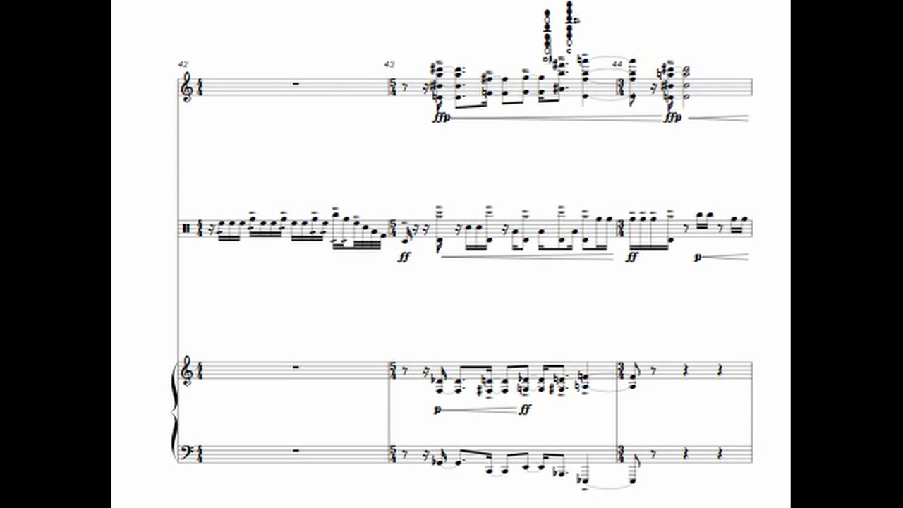 THE BIG BOX - for alto saxophone, mixed percussion, and piano