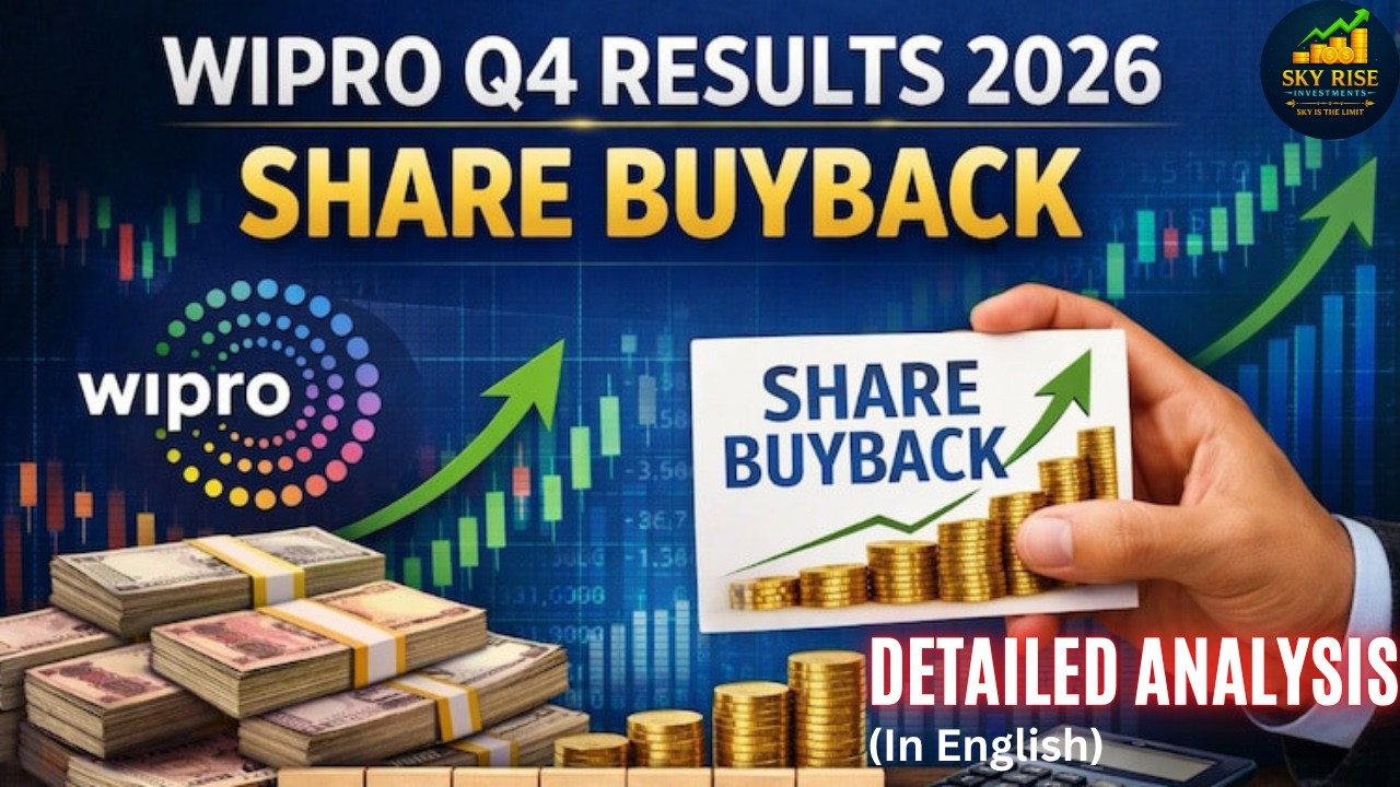 Wipro Share Analysis 💡 | Big Move Coming? | Q4 Results Review #skyriseinvestments