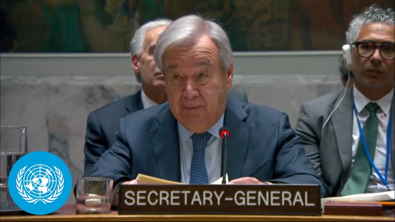 Middle East: Advancing Political Solutions - UN Chief's remarks | United Nations