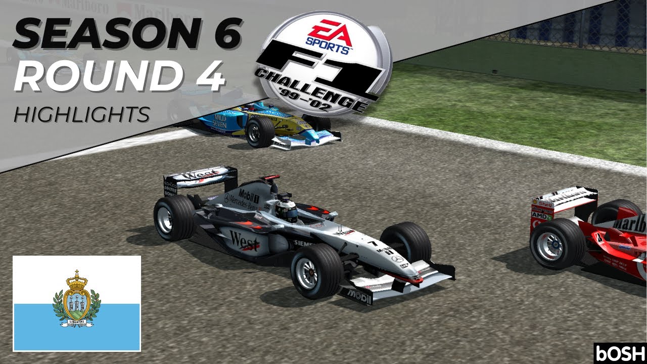 F1 Challenge '99-'02 | Season 6 | Round 4 (HIGHLIGHTS)
