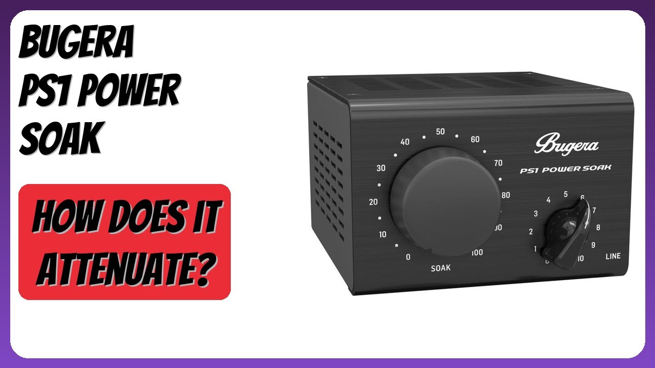 REVIEW (2026): Bugera PS1 Power Soak. Features