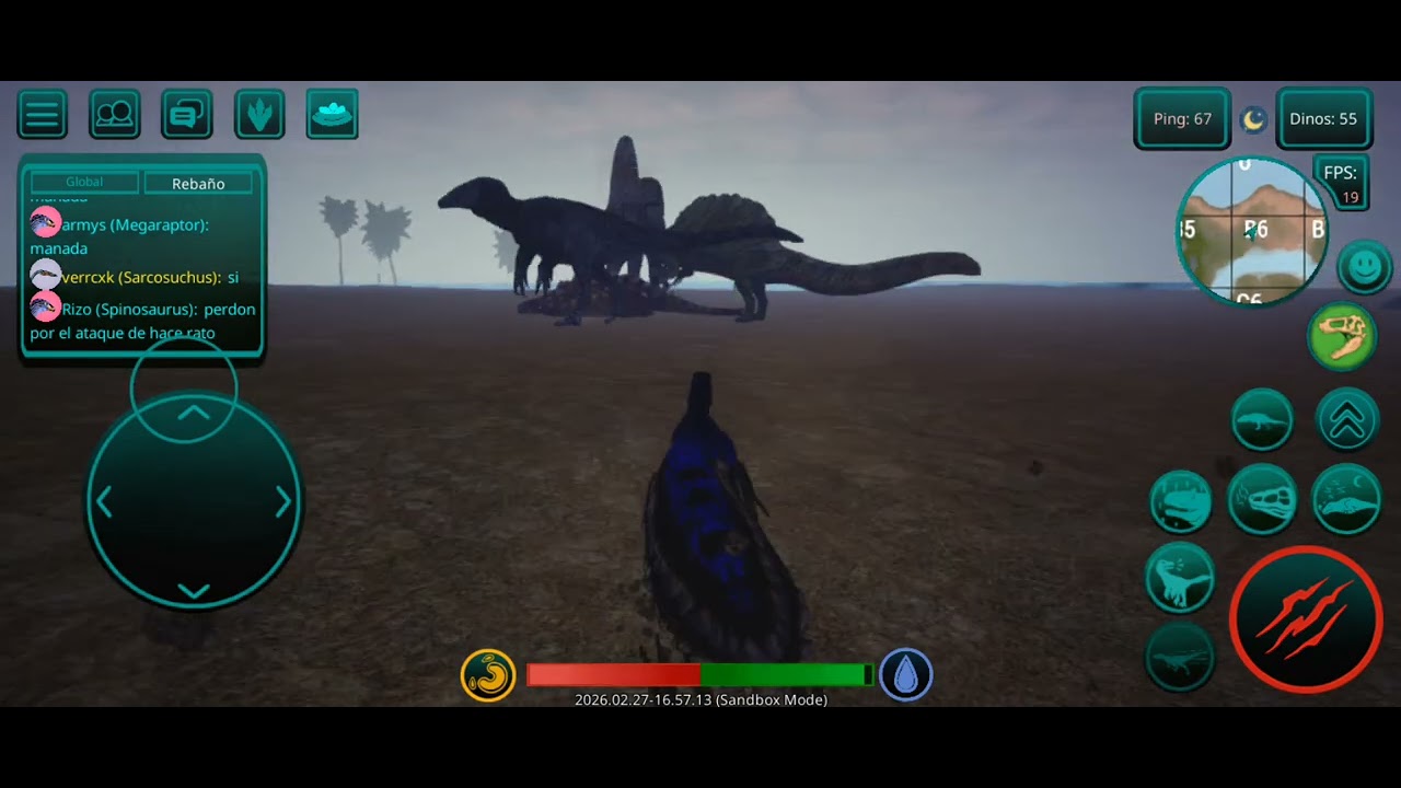 Jugado en The Isle  .