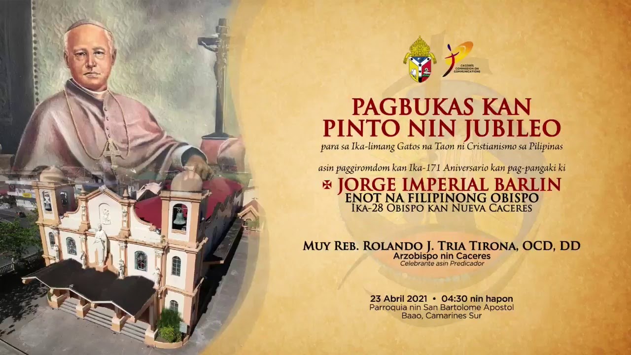 Opening of the 500YOC Jubilee Door — Baao (23 April 2021  •  04:30 pm)