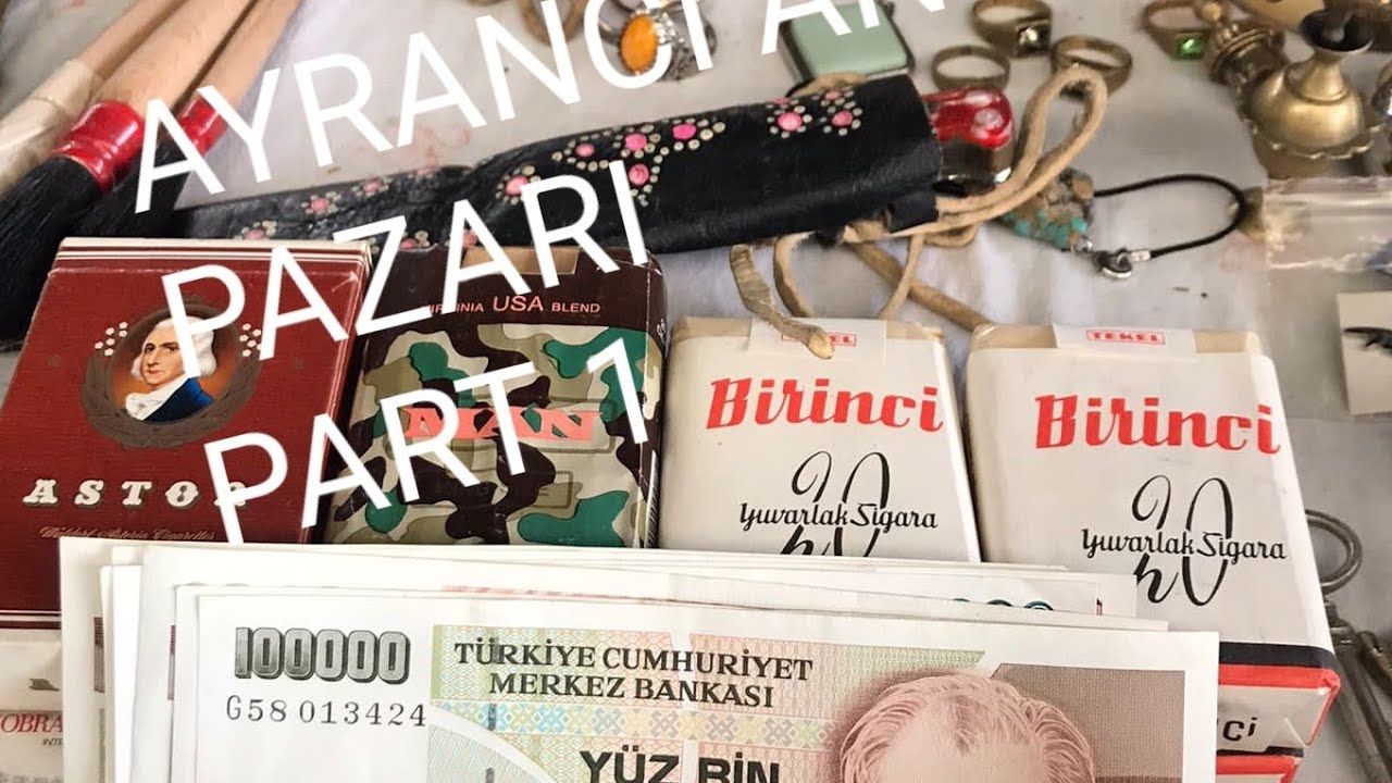 ANKARA AYRANCI ANTIKA PAZARI PART 1 antique market part 1