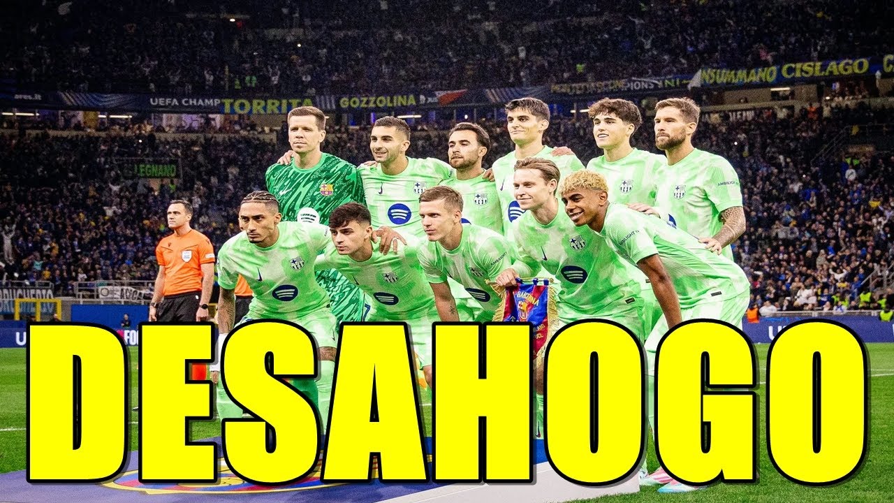 INTER 7-6 BARÇA | ¡HAGO AUTOCRÍTICA! | DESAHOGO PROGRESIVO INTENSO