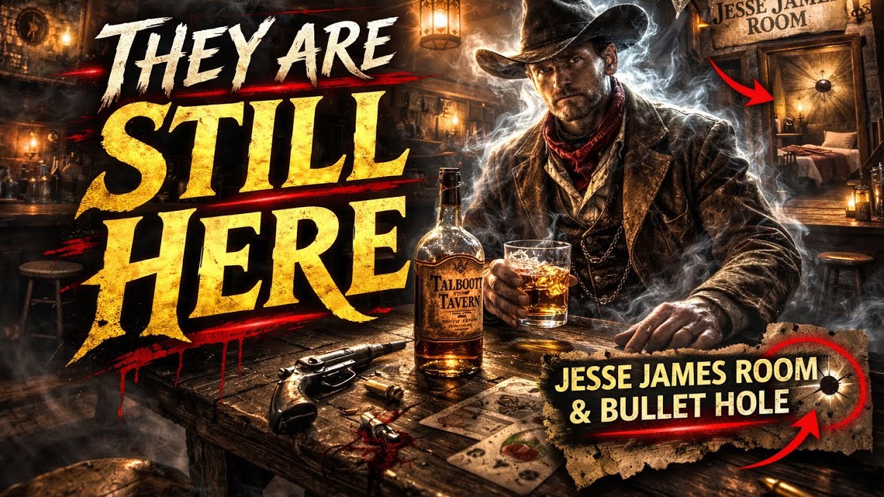 The Haunted Talbott Tavern Where Jesse James Still Drinks — And the Bullet Hole That Remains