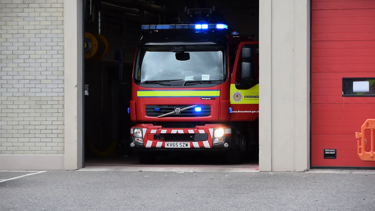 Scottish Fire and Rescue Service Inverness S01P2 Turnout