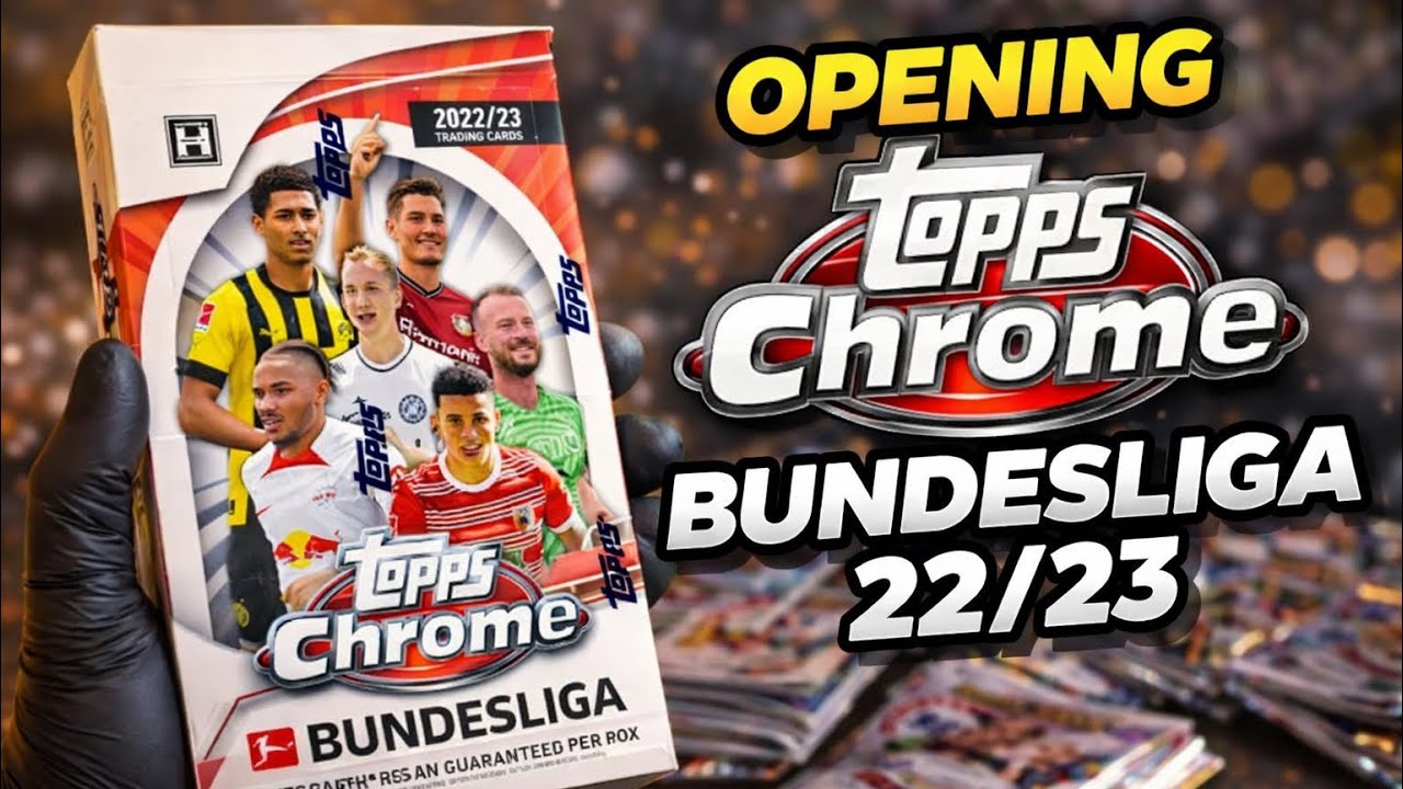 OPENING Topps Chrome Bundesliga 22/23 🔥 AUTOGRAF W ŚRODKU?!