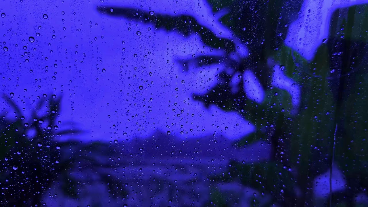 Rain Sound On Window - Pure White Noise for Natural Deep Sleep Inducing, Relaxation or Study