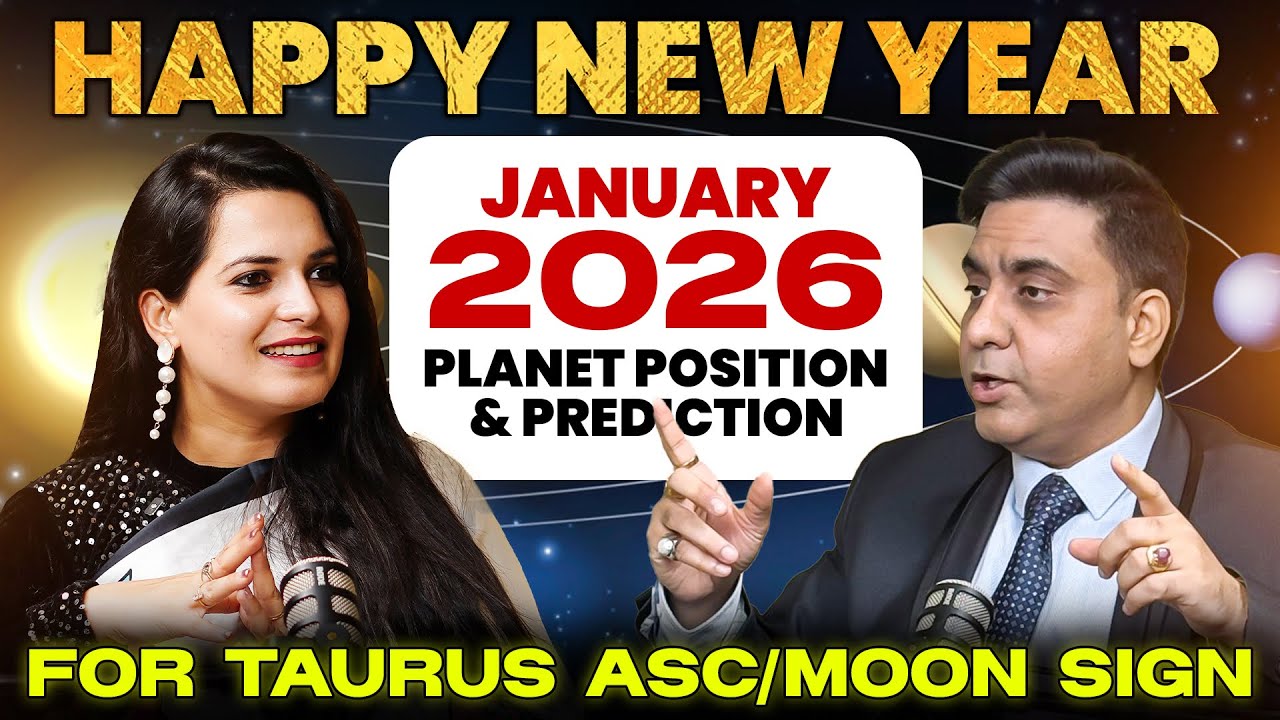 TAURUS ASC/MOON SIGN JANUARY 2026 MONTHLY PLANETS POSITION AND PREDICTION | TRANSIT