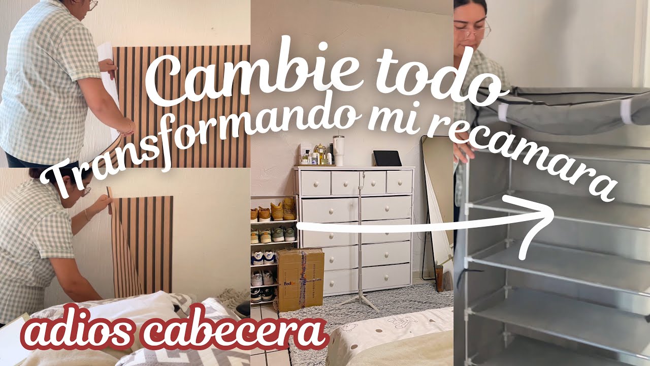 ME ARREPENTÍ 😭 Quite la Cabecera + MOVIENDO TODOS LOS MUEBLES Vlogmas 4