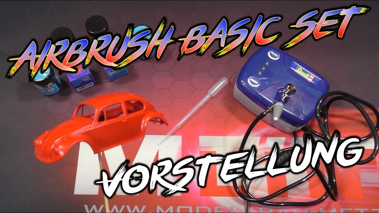 Revell Airbrush Basic Set Unboxing | Test | Review | HD+ | German/Deutsch