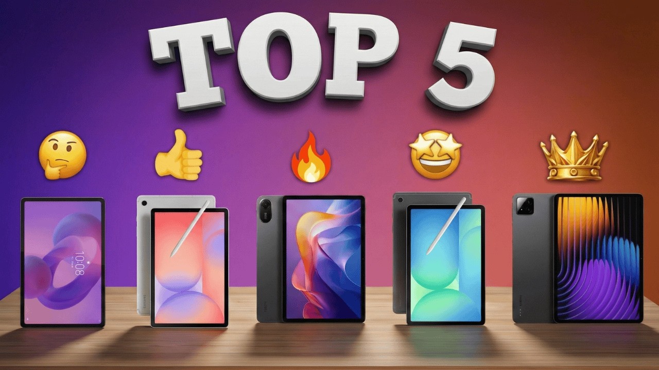🔥 TOP 5 Mejores TABLETS Calidad/Precio por Menos de 300€ (GAMA MEDIA)