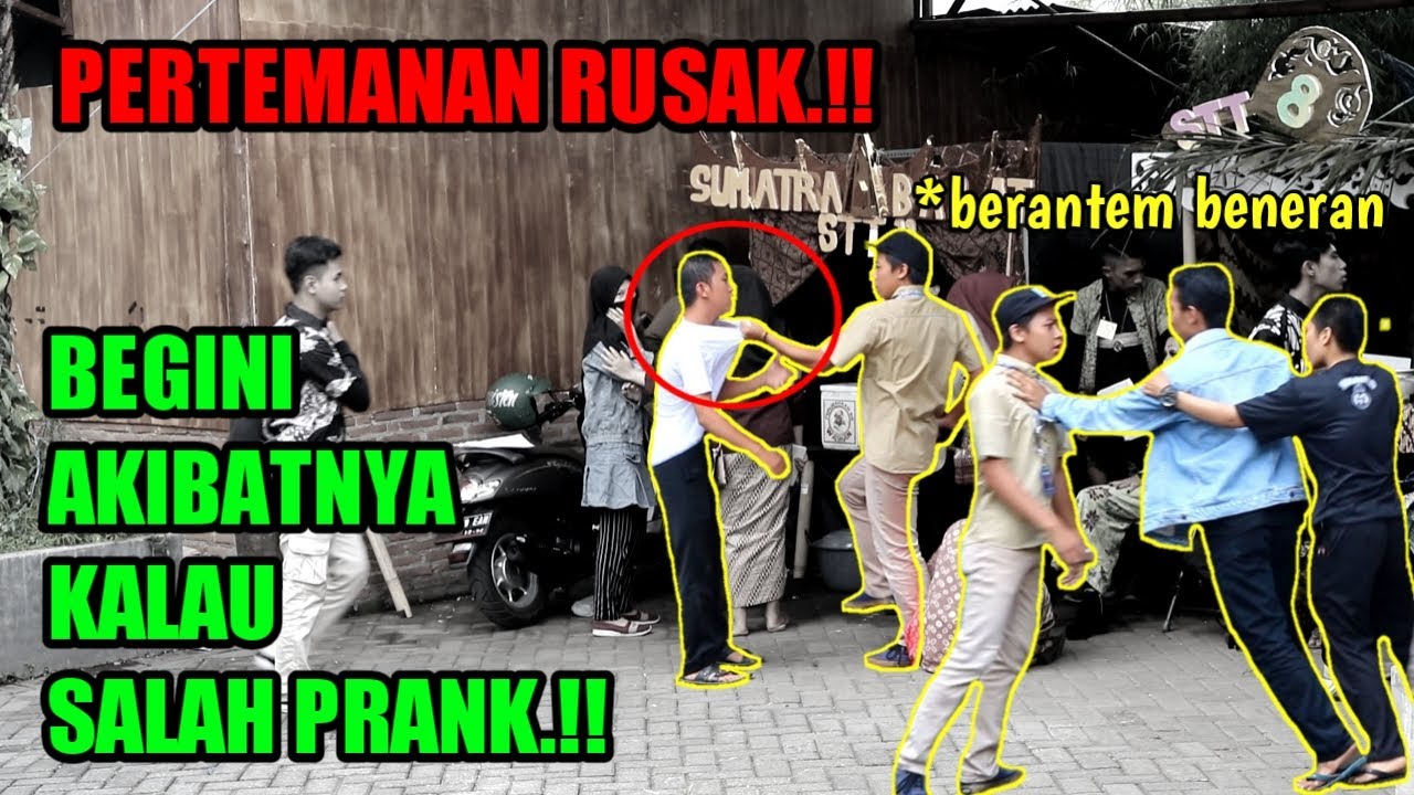 BEGINI AKIBATNYA KALAU KITA SALAH PRANK.!! || PRANK BERANTEM SAMA TEMAN SENDIRI || PRANK INDONESIA
