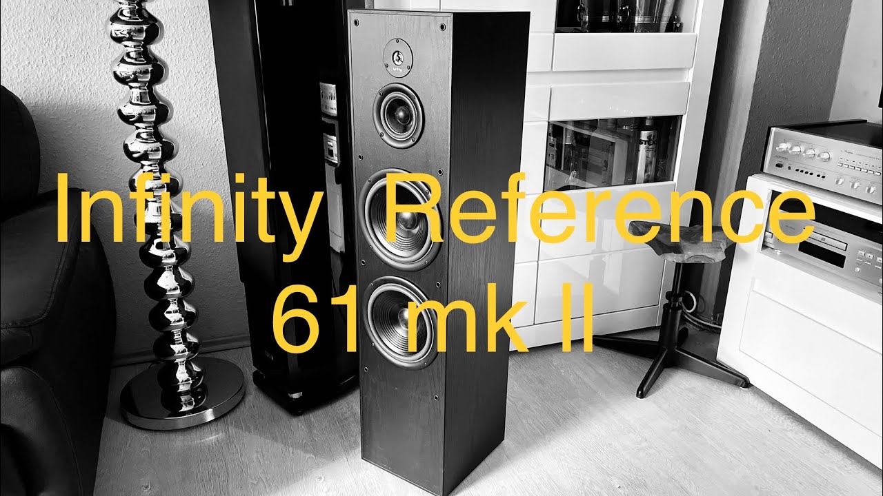 Infinity Reference 61 mk2 Speakers Lautsprecher kolumny ...test demo…