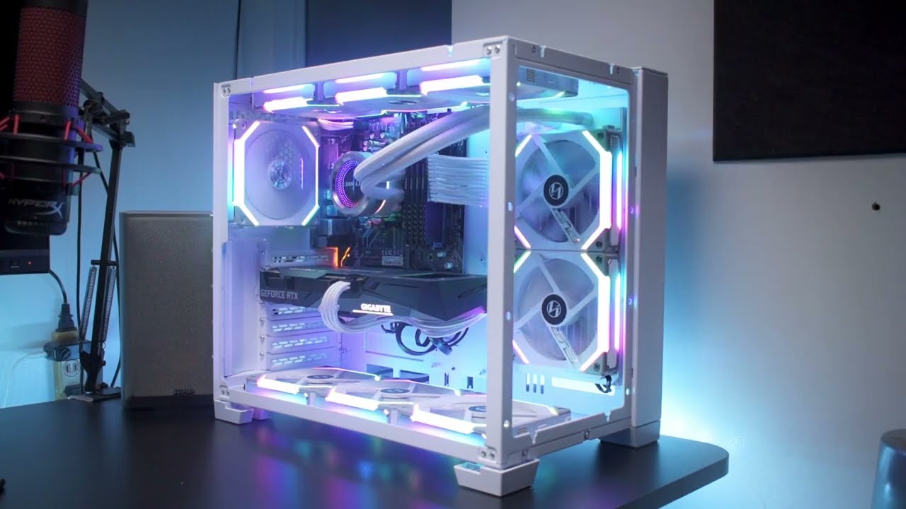 my first Lian Li O11 Dynamic Mini Snow Edition Build