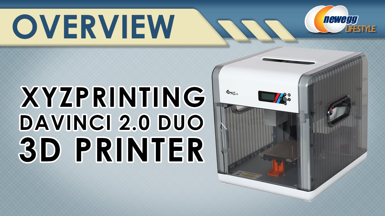 XYZprinting daVinci 2.0 3D Printer Overview - Newegg Lifestyle