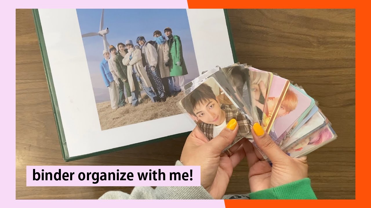 update & organize my BTS binder with me / collection walkthrough