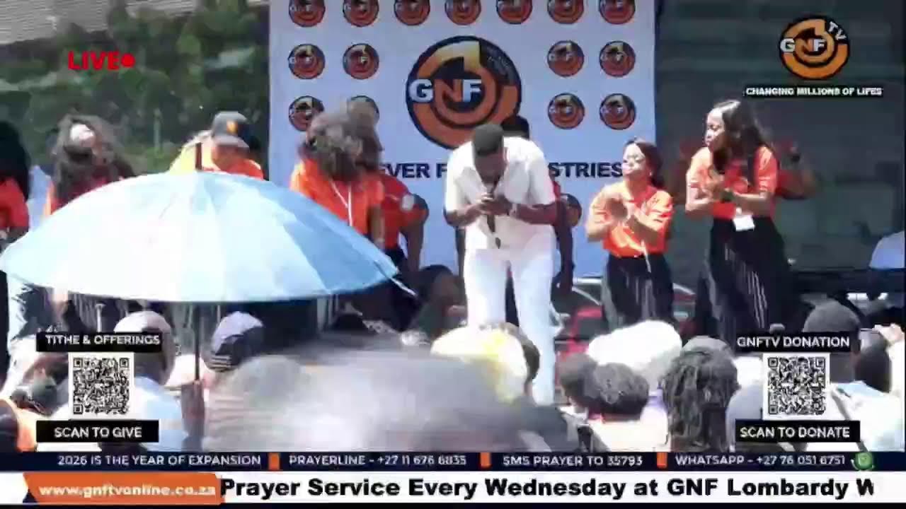 Canaan Nyathi is  Live on GNFTV